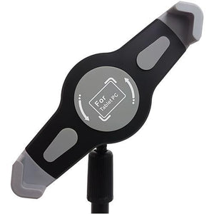 GlobalTone Support Sur Pied Ajustable Pour Ipad Ou Tablette De 7" À 10" Avec Base Lourde Noir - Simple Boutique