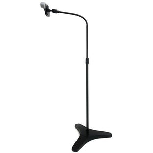 GlobalTone Support Sur Pied Ajustable Pour Ipad Ou Tablette De 7" À 10" Avec Base Lourde Noir - Simple Boutique