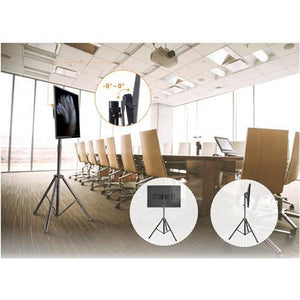 GlobalTone Support TV Portatif et Mobile sur Trépied pour LED PLASMA LCD 37" à 70" - Simple Boutique