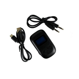 GlobalTone Transmetteur audio Bluetooth Noir - Simple Boutique