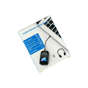 GlobalTone Transmetteur audio Bluetooth Noir - Simple Boutique