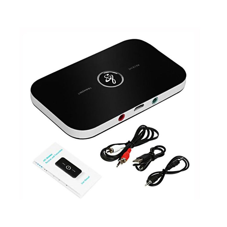 GlobalTone - Transmetteur et Récepteur Audio 2 en 1, Sans-Fil, Noir - Simple Boutique