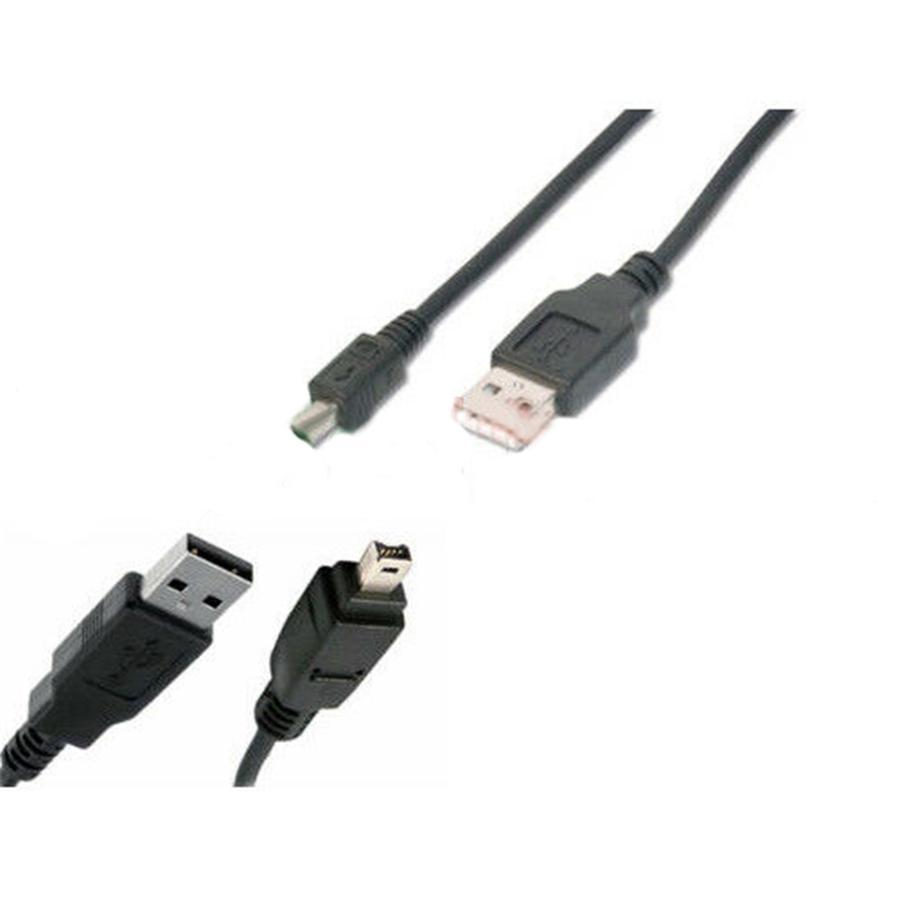 Globaltone 01145 IEEE 1394 Firewire 4PIN 2USB 6 Pi Noir - Simple Boutique