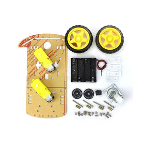 Globaltone 03541 Kit de Voiture Robotique Intelligente pour Arduino - Simple Boutique