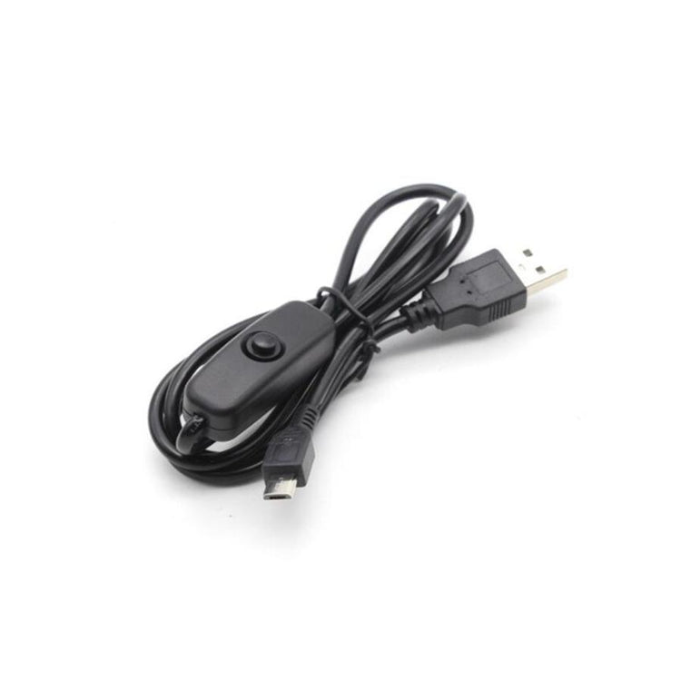 Globaltone 03547 Câble USB à Micro USB Cordon d'Alimentation pour Raspberry Pi 3 Zero W 1m Noir - Simple Boutique