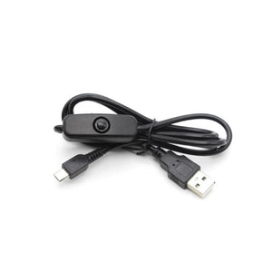 Globaltone 03547 Câble USB à Micro USB Cordon d'Alimentation pour Raspberry Pi 3 Zero W 1m Noir - Simple Boutique