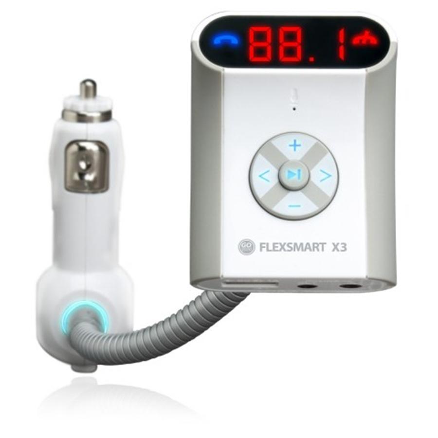 Gogroove Flexsmart X3 Transmetteur C FM pour Voiture Blanc GGFSX30100WTEW - Simple Boutique