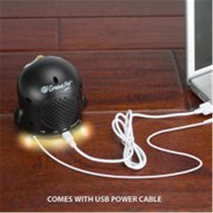 Gogroove Penguin Jr Lumière de Nuit DEL et Haut-Parleur Noir GGGPJR0100PEUS - Simple Boutique