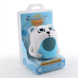 Gogroove Polar Bear Jr Lumière de Nuit DEL et Haut-Parleur Blanc GGGPJR0100POUS - Simple Boutique