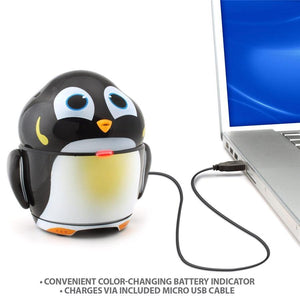Gogroove Sonaverse Haut-Parleurs Pour Enfants Rechargeables Pingouin Noir GG-PAL-PENGUIN - Simple Boutique