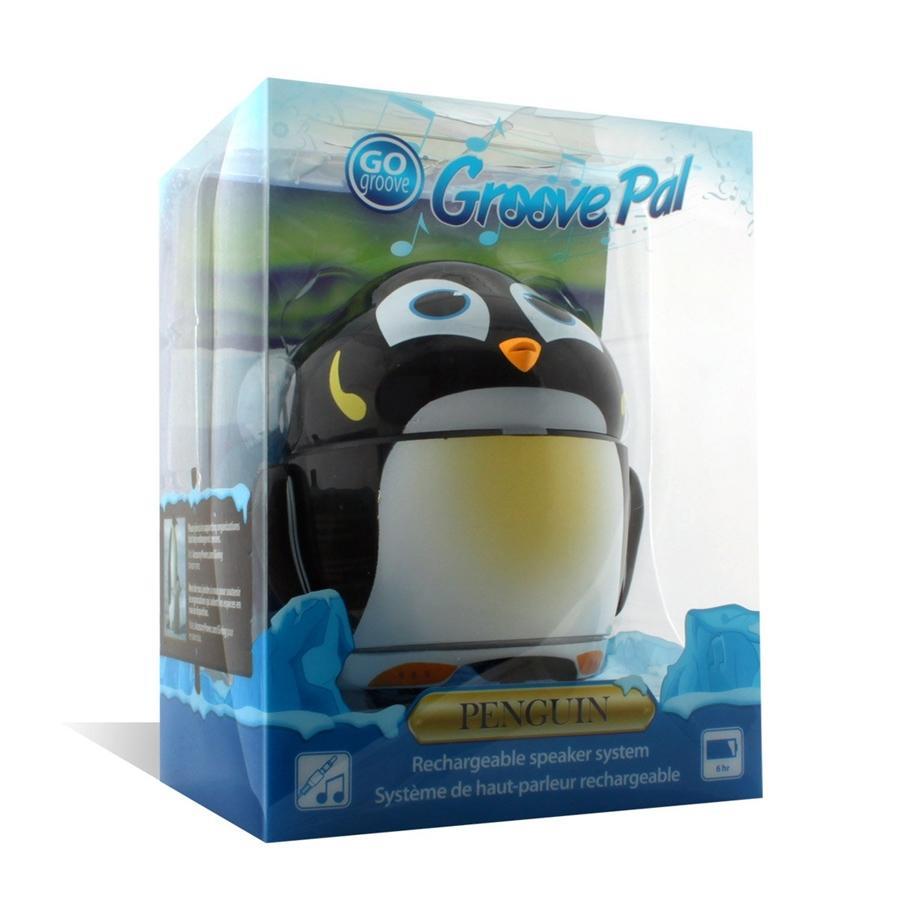 Gogroove Sonaverse Haut-Parleurs Pour Enfants Rechargeables Pingouin Noir GG-PAL-PENGUIN - Simple Boutique