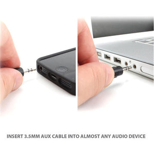 Gogroove Sonaverse LBR Haut-Parleurs Stéréo USB pour Ordinateur Gris GGSVLBR100GYEW - Simple Boutique