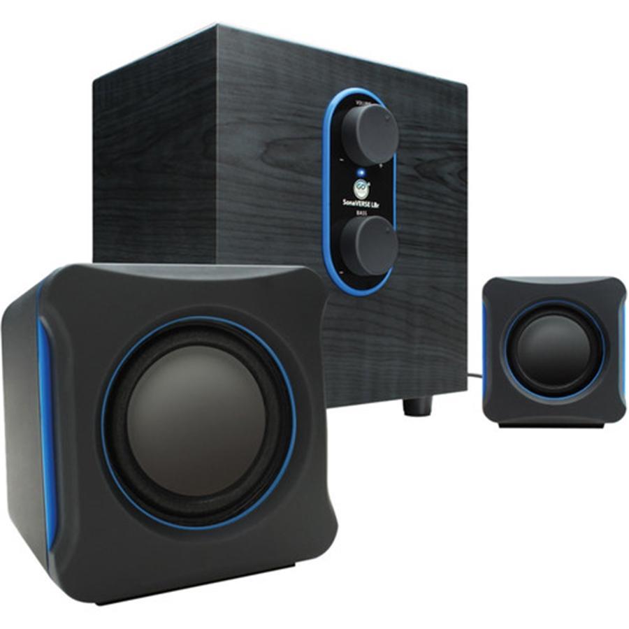 Gogroove Sonaverse LBR Haut-Parleurs Stéréo USB pour Ordinateur Gris GGSVLBR100GYEW - Simple Boutique