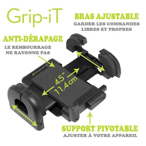 Grip-It Support Ajustable Cellulaire Ou GPS Pour Ventilation Automobile - Simple Boutique