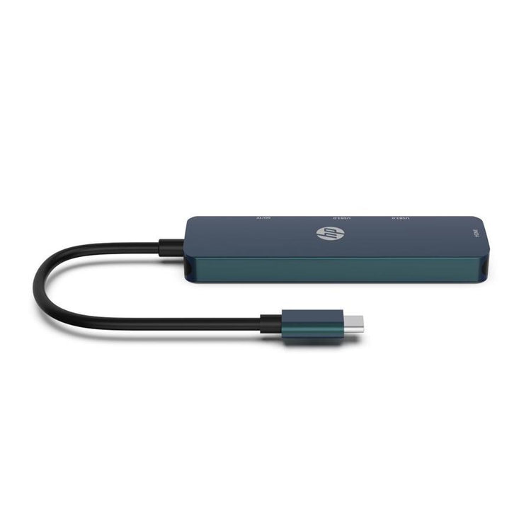 HP - Adaptateur USB A 3.1 Mâle vers USB A Femelle 3.0, HDMI femelle 4k, avec Lecteur de Carte SD/TF, Noir - Simple Boutique