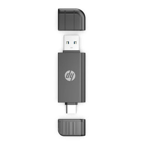 HP - Adaptateur USB A 3.1 vers USB C avec lecteur de carte SD / TF, Noir - Simple Boutique