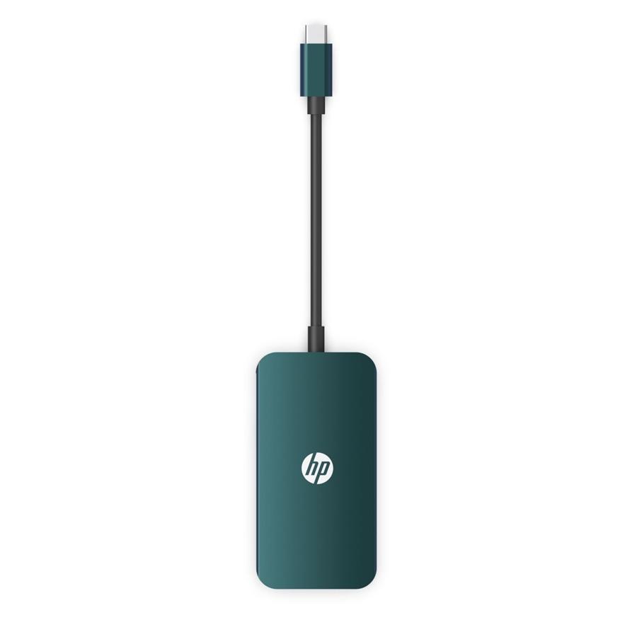 HP - Adaptateur USB C 3.1 Mâle vers HDMI, VGA et Display Port, HDMI 4k, DP (Display Port) 4k, VGA 1080P, Noir - Simple Boutique