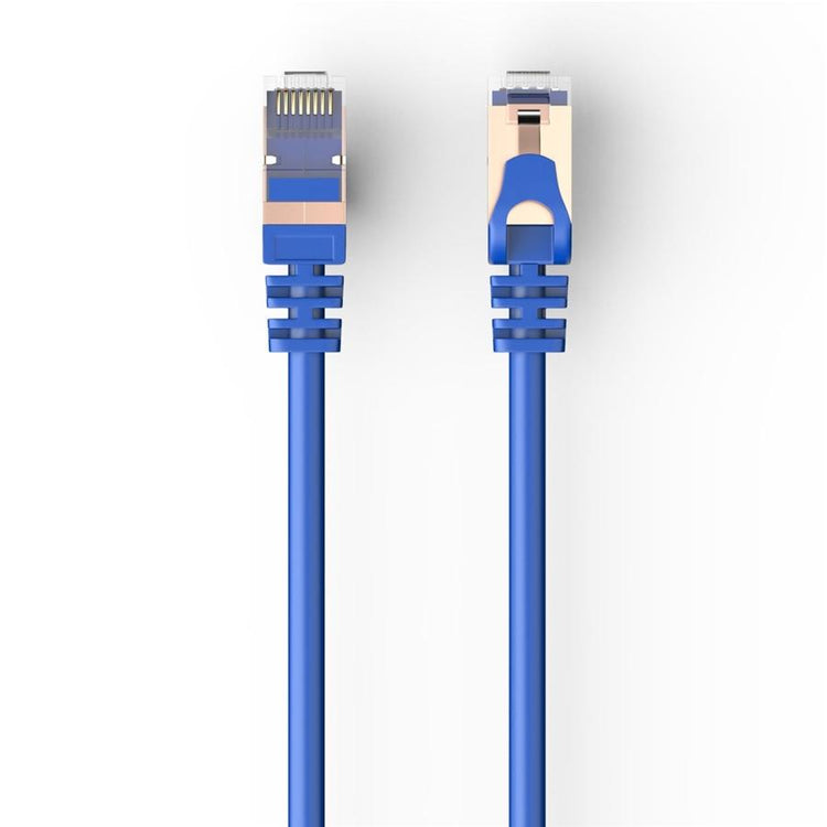 HP - Câble Réseau Ethernet Cat6 F/UTP, 250MHz, 1Gbps, RJ45, Longeur de 3 Mètre, Bleu - Simple Boutique
