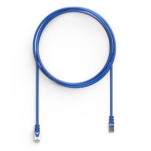 HP - Câble Réseau Ethernet Cat6 F/UTP, 250MHz, 1Gbps, RJ45, Longeur de 3 Mètre, Bleu - Simple Boutique