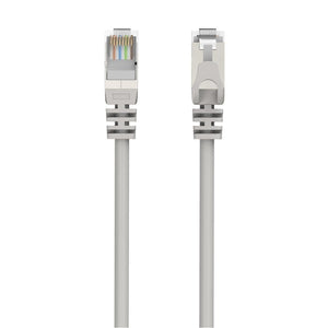 HP - Câble réseau Ethernet Cat5E F/UTP, 100 MHz, 100 Mbps, RJ45, Longeur de 1 Mètre, Gris - Simple Boutique