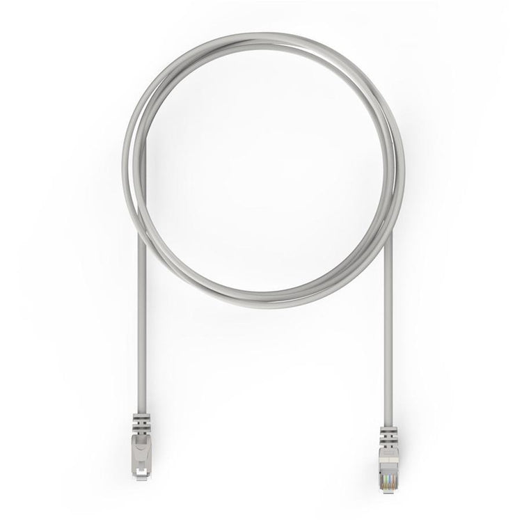 HP - Câble réseau Ethernet Cat5E F/UTP, 100 MHz, 100 Mbps, RJ45, Longeur de 3 Mètre, Gris - Simple Boutique