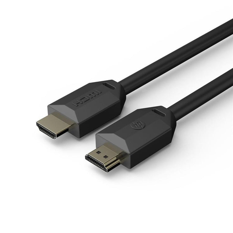 HP - Câbles HDMI 2.0 Haute Vitesse, 18 Gpbs, 4K (4096x2160), 30 AWG, 60 Hz, Longeur de 2 Mètre, Noir - Simple Boutique