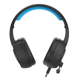 HP - Casque de Jeu Filaire Stéréo avec Microphone et Rétro-Éclairage, Câble de 2 Mètres, Noir - Simple Boutique