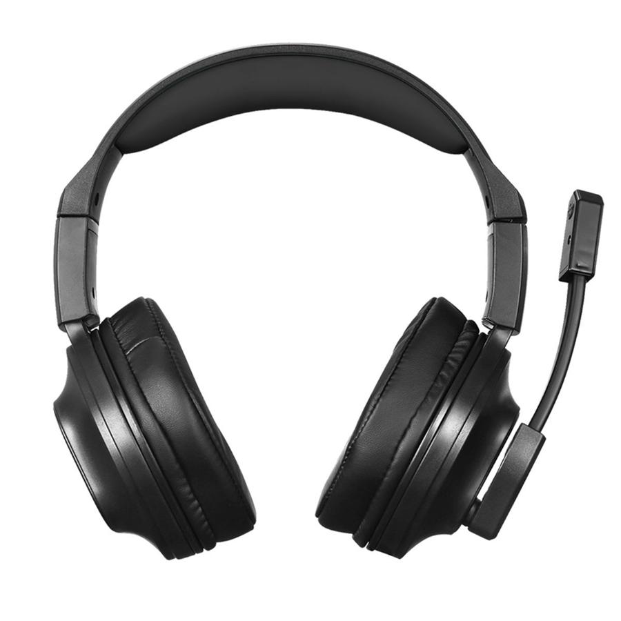HP - Casque de Jeu Filaire Stéréo avec Microphone et Rétro-Éclairage, Câble de 2 Mètres, Noir - Simple Boutique