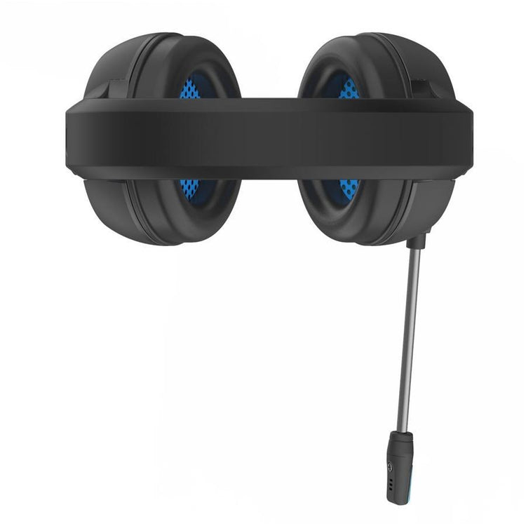 HP - Casque de Jeu Filaire Stéréo avec Microphone et Rétro-Éclairage, Câble de 2 Mètres, Noir - Simple Boutique