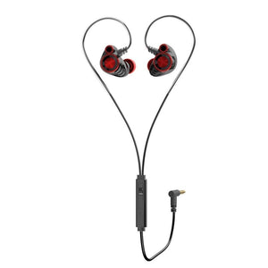 HP - Écouteurs de Jeu Stéréo Intra-Auriculaire avec Contrôle du Volume et Microphone Amovible, Noir - Simple Boutique