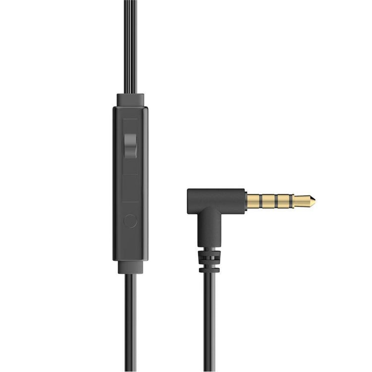 HP - Écouteurs de Jeu Stéréo Intra-Auriculaire avec Contrôle du Volume et Microphone Amovible, Noir - Simple Boutique