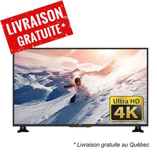 Haier Téléviseur intelligent ultra-HD 4K à DEL 43 po (43UF2500) - Simple Boutique