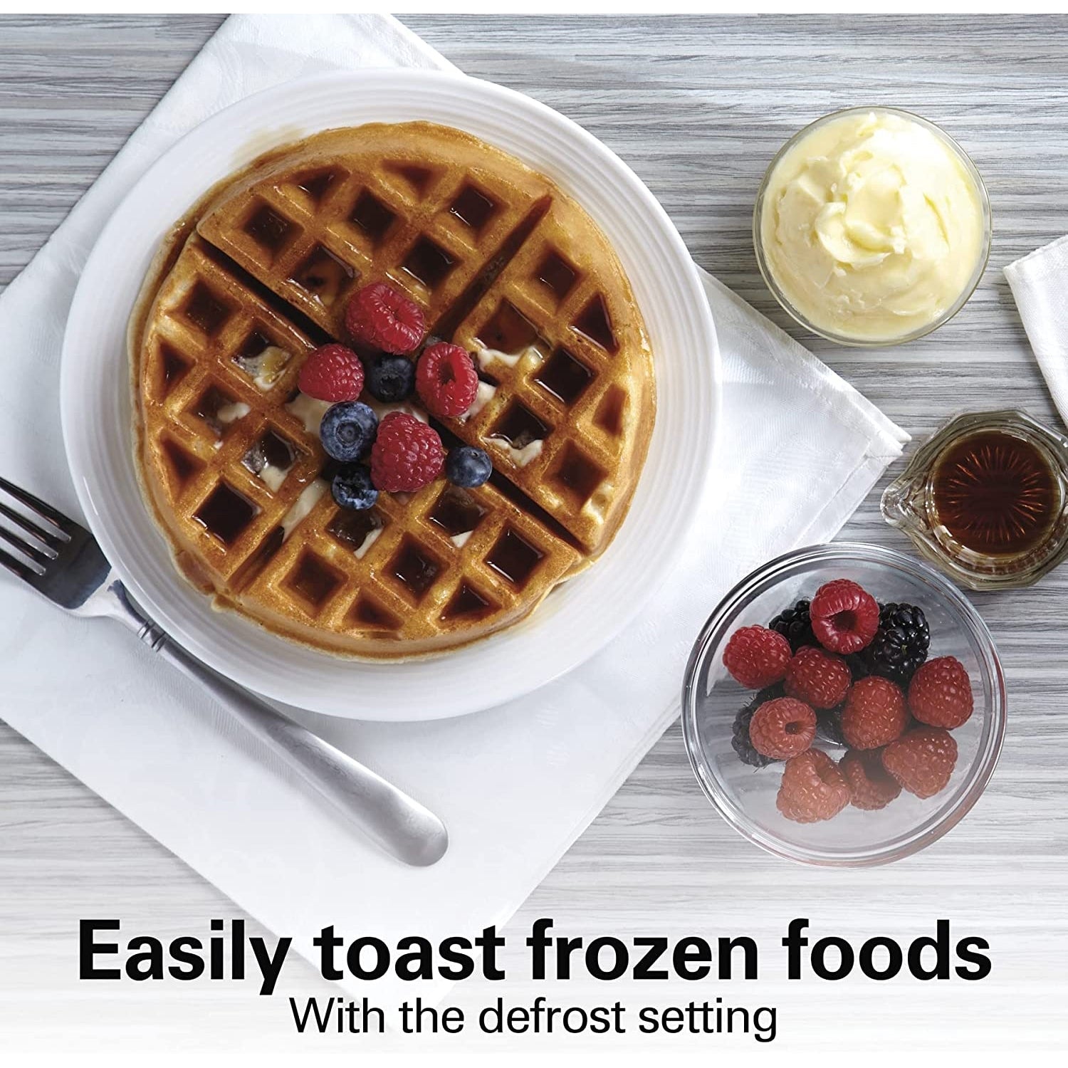 Hamilton Beach - Grille-Pain 4 Tranches avec Fente Extra-Large, 1400 Watts, Noir - Simple Boutique