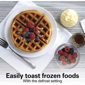 Hamilton Beach - Grille-Pain 4 Tranches avec Fente Extra-Large, 1400 Watts, Noir - Simple Boutique