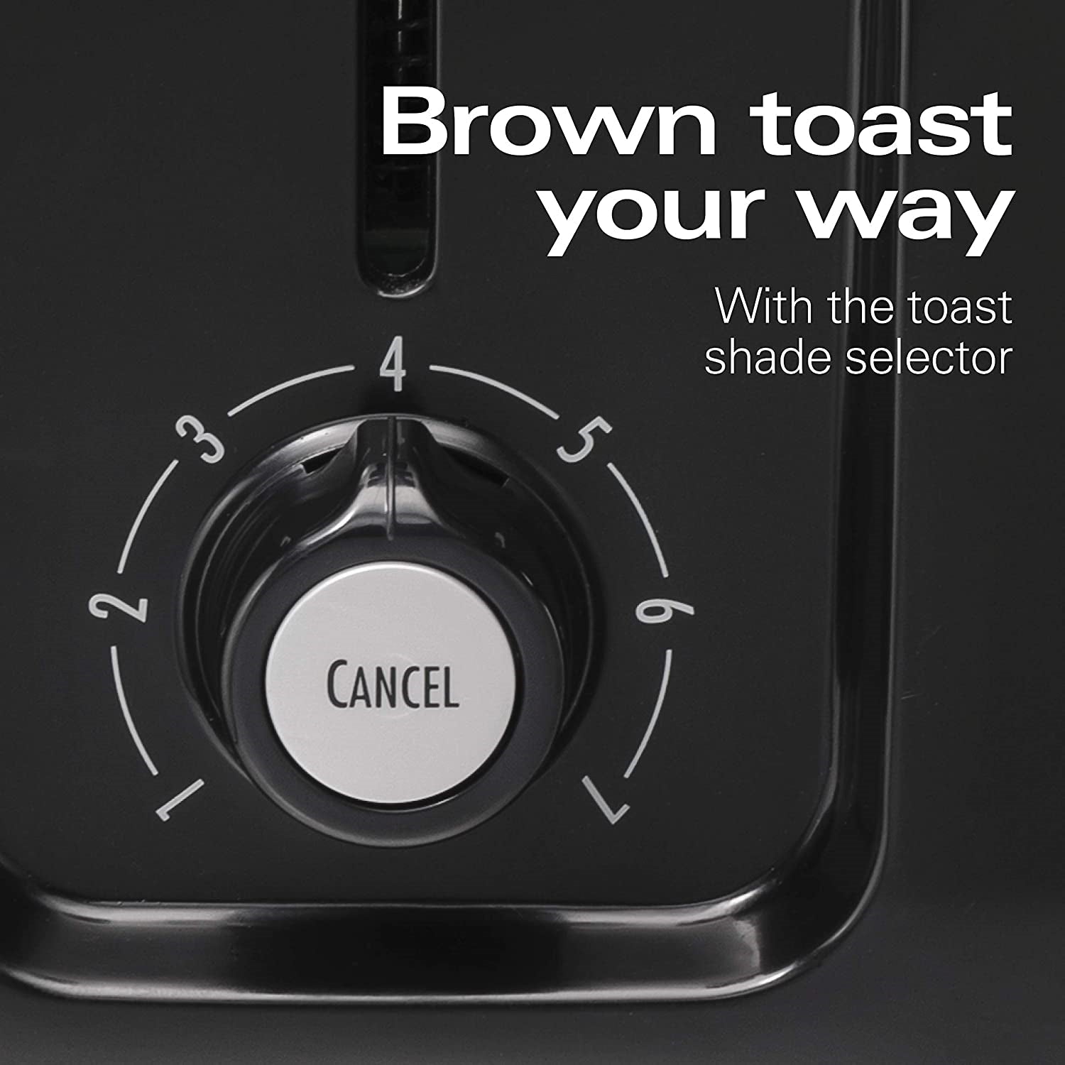 Hamilton Beach - Grille-Pain à 4 Tranches Extra-Large Avec Sélecteur d'ombre et Arrêt Automatique, Acier Inoxydable - Simple Boutique