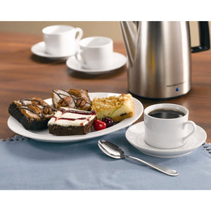 Hamilton Beach - Percolateur avec Cordon Détachable, Capacité de 12 Tasses, Acier Inoxydable - Simple Boutique
