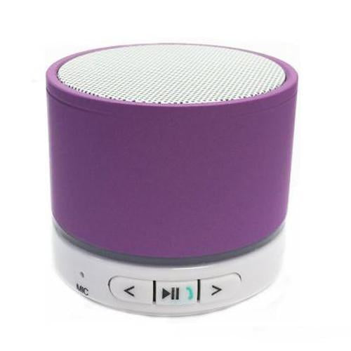 Haut-parleur Bluetooth portatif Haute Performance +Micro SD Violet - Simple Boutique