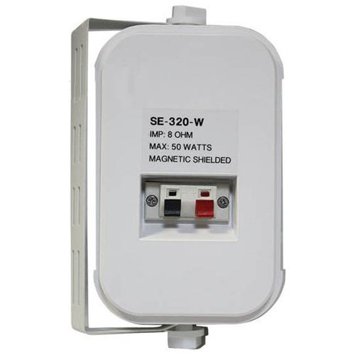 Haut-parleurs (2) Intérieur/Extérieur 2 voies 3.5" support mural - Simple Boutique