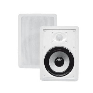 Haut-parleurs mural encastrable Kevlar 180W 8po 2 voies 1 paire - Simple Boutique