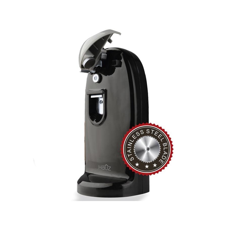 Hauz ACO758 Ouvre-Boite Automatique 3 en 1 Noir - Simple Boutique