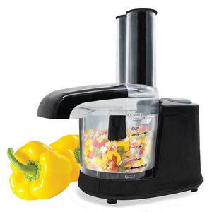 Hauz AFP131 - Mini Robot Culinaire 1.5 Tasses avec Lame en Acier Inoxydable, Noir - Simple Boutique