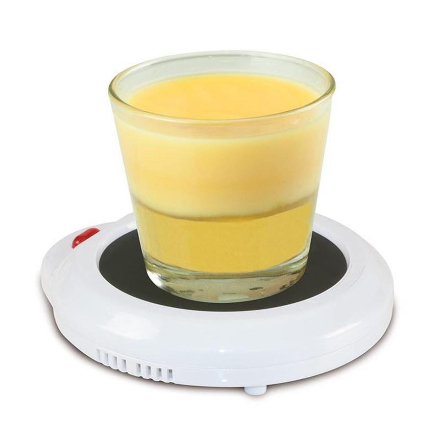 Hauz AMW974 Réchaud pour Tasse, Sauce, Bougie Odorante et Cire, Blanc - Simple Boutique