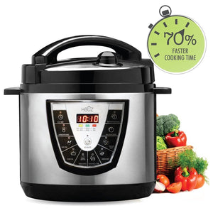 Hauz - Autocuiseur Électronique avec 8 Modes de Cuisson, Capactité de 5.7 Litres, Acier Inoxydable - Simple Boutique