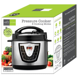 Hauz - Autocuiseur Électronique avec 8 Modes de Cuisson, Capactité de 5.7 Litres, Acier Inoxydable - Simple Boutique