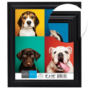 Hauz FRM023 Cadre pour Photo 8X10'', Noir - Simple Boutique