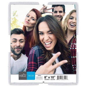 Hauz FRM927 Cadre Clip pour Photo en Acrylique 8X11'', Transparent - Simple Boutique