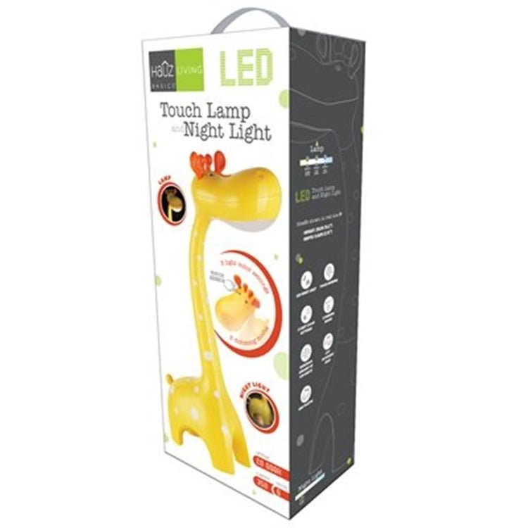 Hauz TL876G Lampe Tactile et Veilleuse pour Enfants Design de Girafe - Simple Boutique