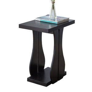 IFDC - Table d'appoint, 14'' x 20'' x 24'', Couleur Espresso - Simple Boutique