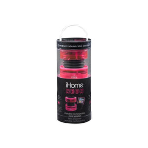 IHome IHM60PN mini haut-parleur rechargeable rose - Simple Boutique