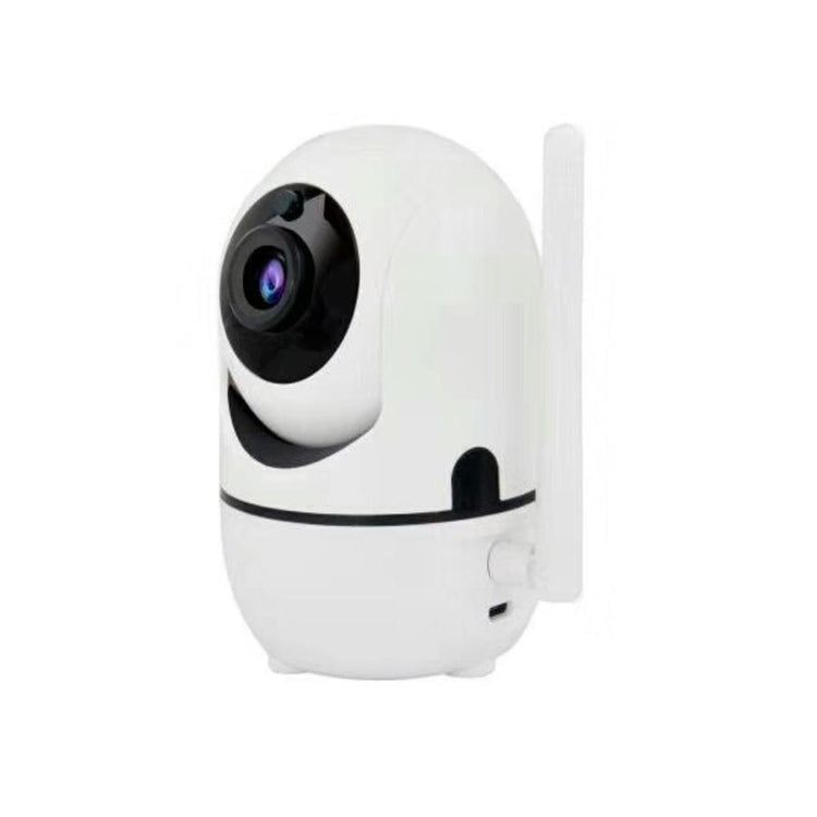 IP-Buddy 90869 Caméra IP avec Suivi de Mouvement, Wi-Fi, Carte SD, Infrarouge, 2 MP, 1080P, Stockage en Ligne, Rotation 355 Degrée, pour l'intérieur, Blanc - Simple Boutique